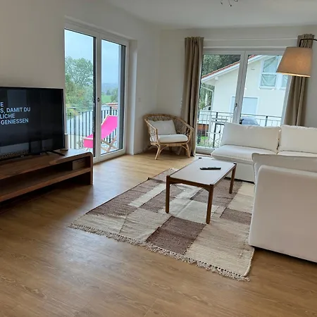 Liboria I Stylische Maisonette Alpenblick I 4min Zum Uffing