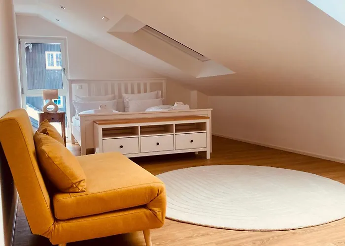 Liboria I Stylische Maisonette Alpenblick I 4min Zum アパート Uffing